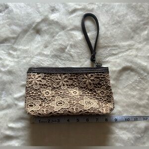 Elegant Lace Wristlet Clutch